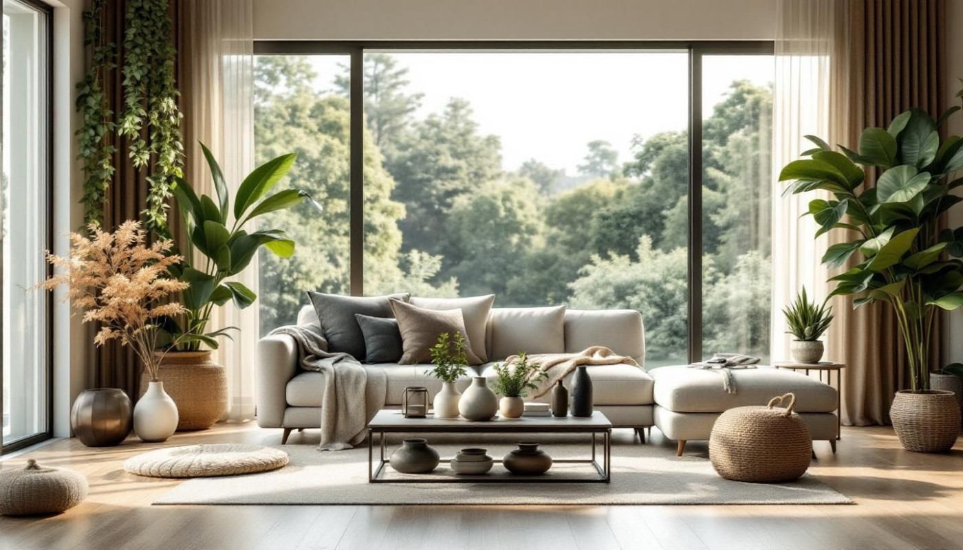 Aménagement feng shui pour un salon apaiser l'espace pour un bien-être optimal