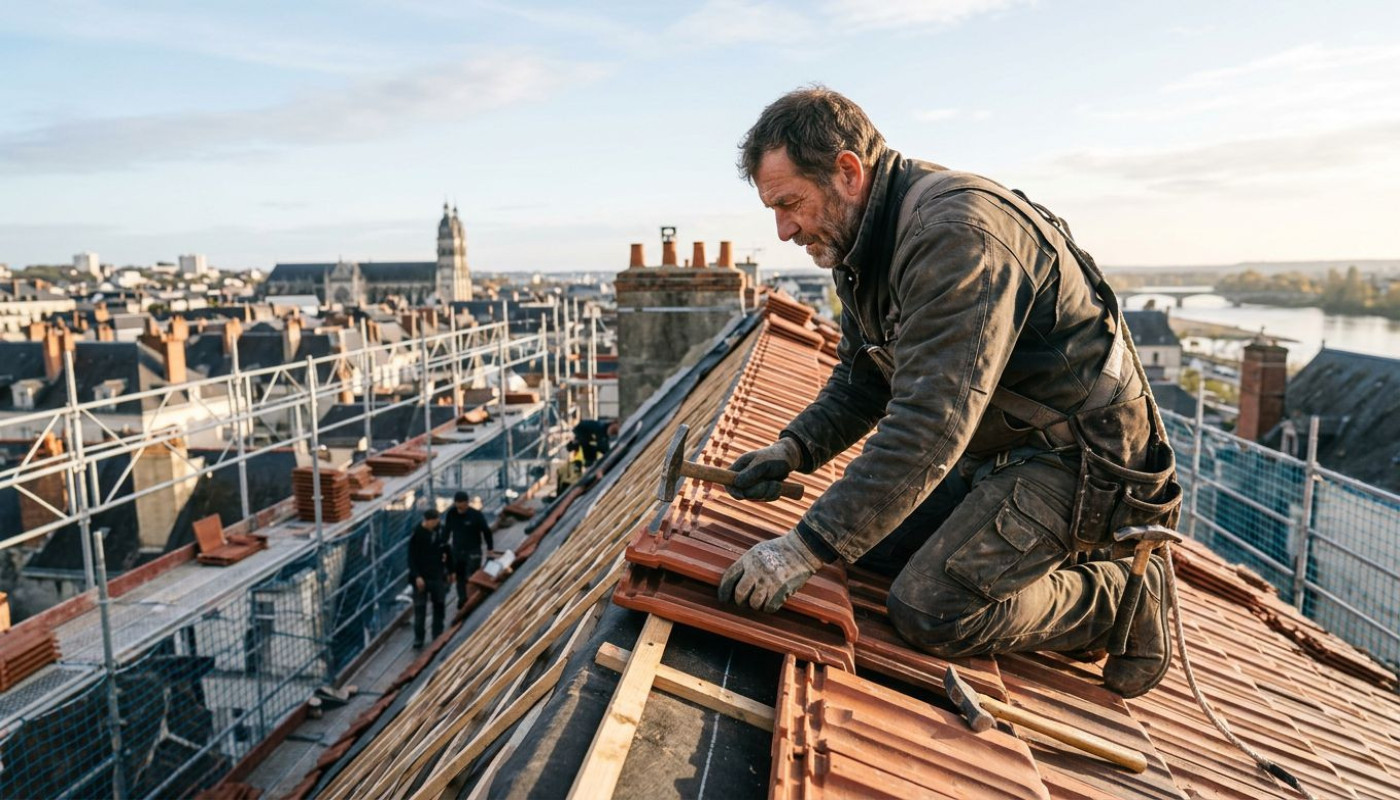 Choisissez l’excellence : secrets d’un chantier signé meilleur couvreur à Tours