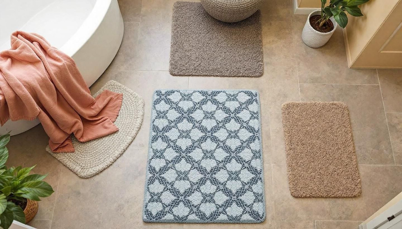 Guide pour choisir le tapis de bain parfait pour chaque style de salle de bain