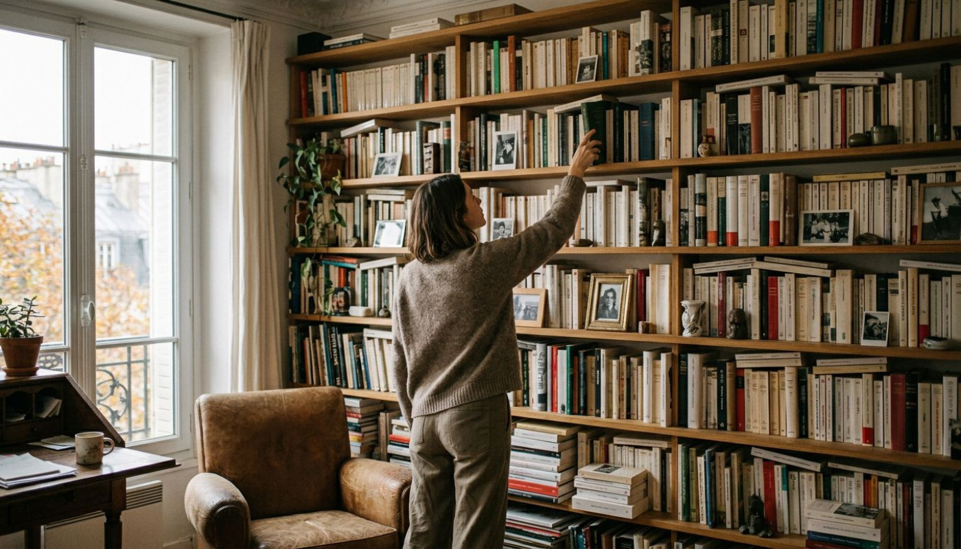 Quand l’étagère murale livres devient manifeste de la culture à domicile