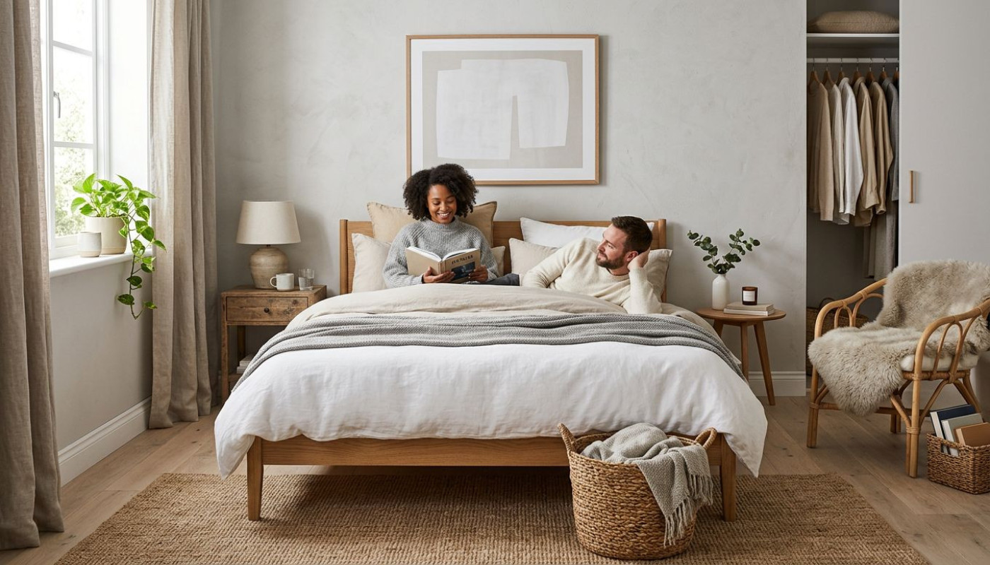 Redéfinir la chambre parentale autour du confort scandinave